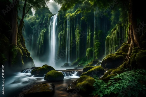 waterfall in the forest