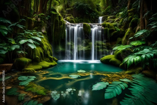 waterfall in the forest