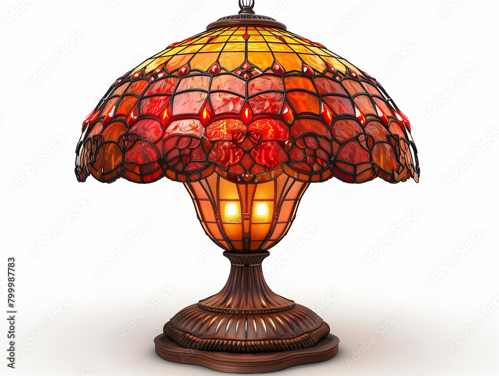 antique lamp on the table antique lamp on the table