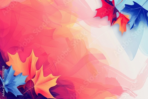 abstract background for Canada Victoria Day photo