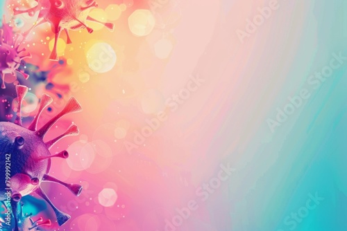 abstract background for Hepatitis Testing Day photo