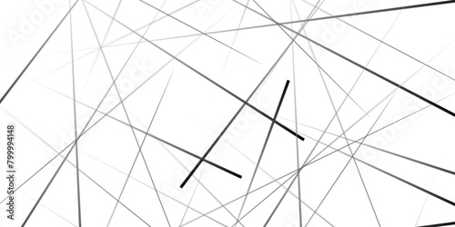 Random chaotic lines abstract geometric pattern texture. Geometric abstract pattern