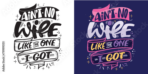 Cute hand drawn doodle lettering quote about gym. T-shirt design, mug print.