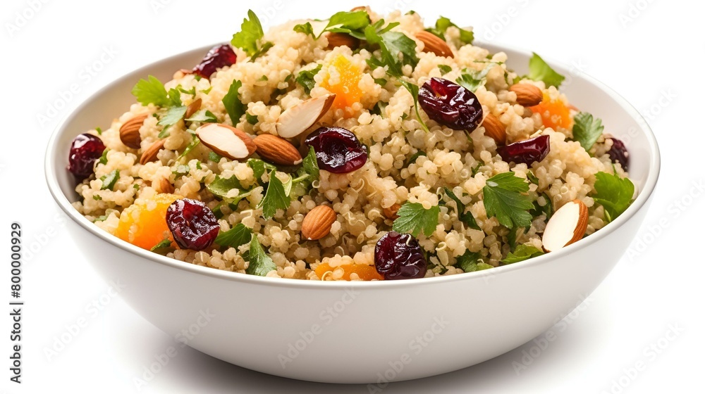 Spicy Vegetarian Fried Rice in a White Bowl Spicy Vegetarian Fried Rice in a White Bowl