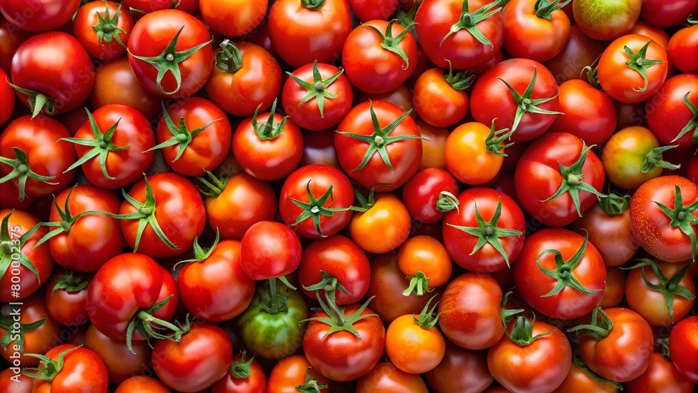 background of tomatoes.top view background of tomatoes.top view