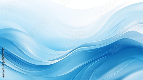 blue wave banner, background with copy space, blue wallpaper 