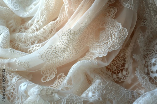 Celestial Delight: Ivory Lace Galaxy