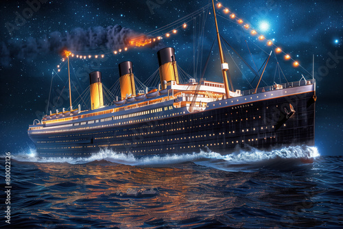 Titanic Cruiseship, Generative AI