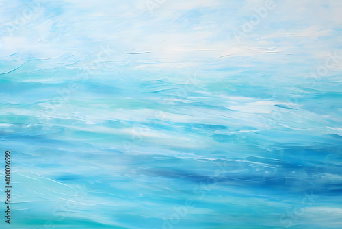 Calm Ocean Breeze, abstract landscape art, painting background, wallpaper, generative ai