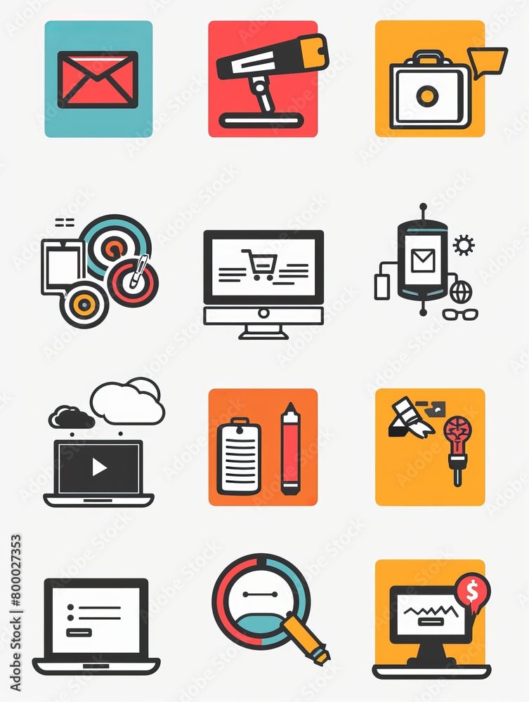 Business icon set Business icon set