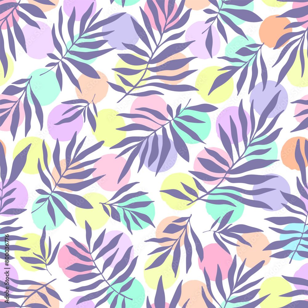 Seamless pattern with hand drawn branches. Seamless pattern with hand drawn branches.