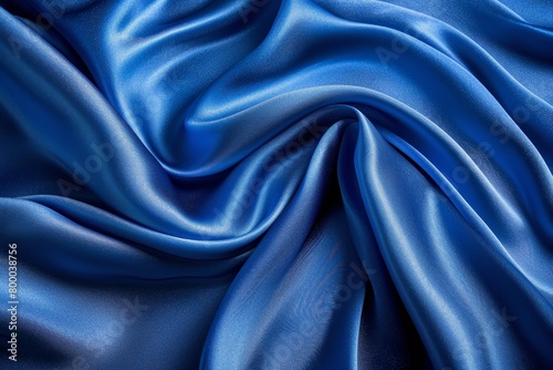 Enchanting Royal Blue Silk Symphony