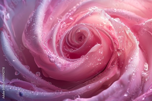 Ethereal Serenity in the Silken Rosewater Vortex