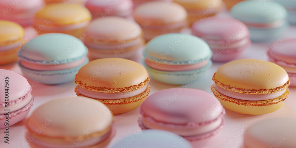 Colourful Macarons Colourful Macarons