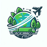 eco transport, ecology, logo