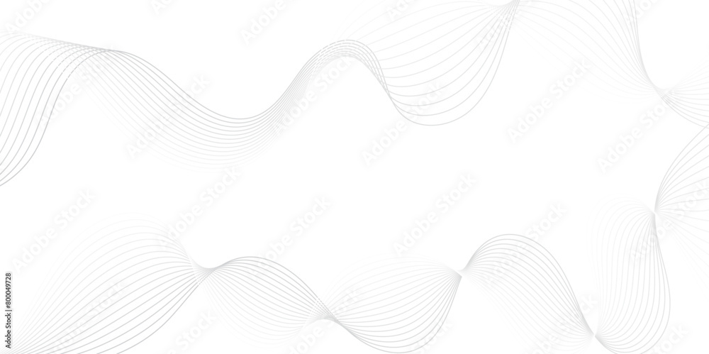 Abstract grey, white smooth element swoosh speed wave modern stream background. Wave with lines created using blend tool. Abstract frequency sound wave lines and twisted curve lines background. Abstract grey, white smooth element swoosh speed wave modern stream background. Wave with lines created using blend tool. Abstract frequency sound wave lines and twisted curve lines background.