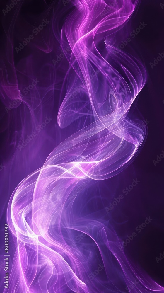 Fototapeta premium Abstract Art: Purple and Gray