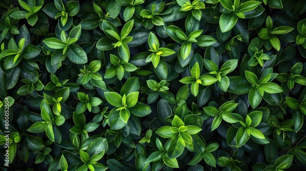A dense green hedge fills the frame, creating a natural and vibrant background A dense green hedge fills the frame, creating a natural and vibrant background