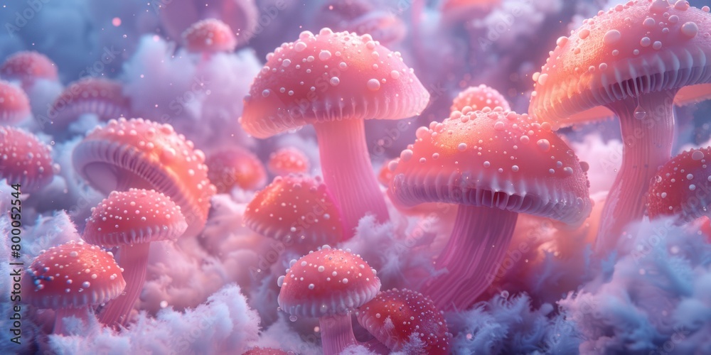 Enchanted Mushroom Dance in the Air Enchanted Mushroom Dance in the Air