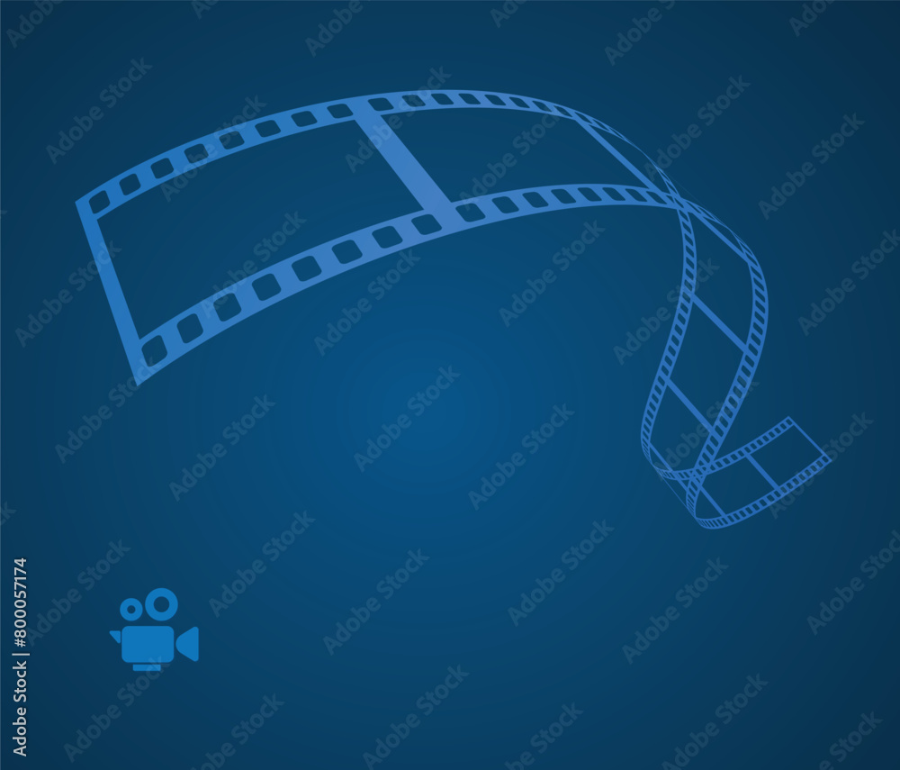 cinema abstract background film strip
