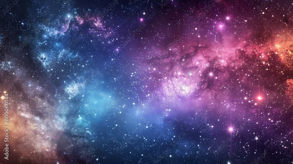 Obraz premium it looks like a galaxy with a lot of stars in it
