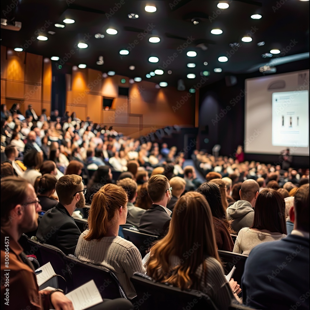 Educational seminar and workshop for students at a university and Engaged Audience at a Professional Seminar Business and Education Concept Educational seminar and workshop for students at a university and Engaged Audience at a Professional Seminar Business and Education Concept