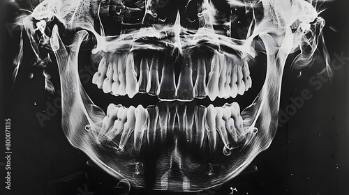 full mouth teeth x-ray dental advertisement