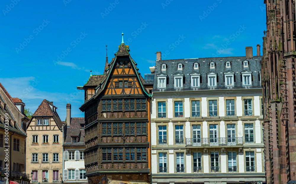 Kammerzell House in Strasbourg, Alsace, France, Europe