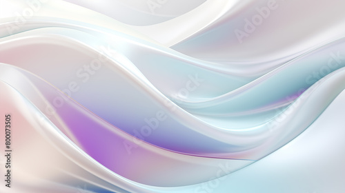 Smoothly flowing pearlescent tones. Light wavy mother-of-pearl back