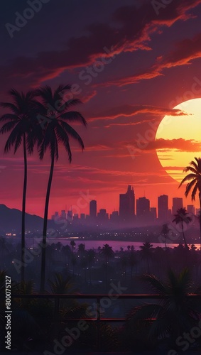 Distant Synthwave Cityscape, (masterpiece), (beautiful), (UHD, HDR), (8k), (highres:1.2), (ultra detailed), (cinematic), (synthwave), (synthwave far distant cityscape), lora:add_detail:1, distant gian photo