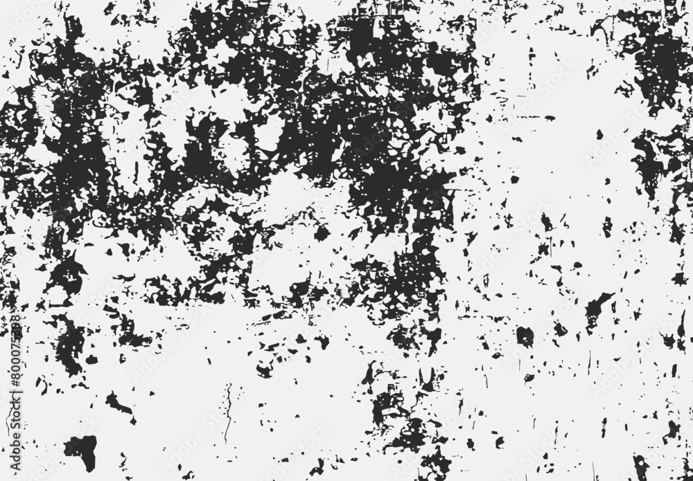 a black and white grungy background with lots of paint