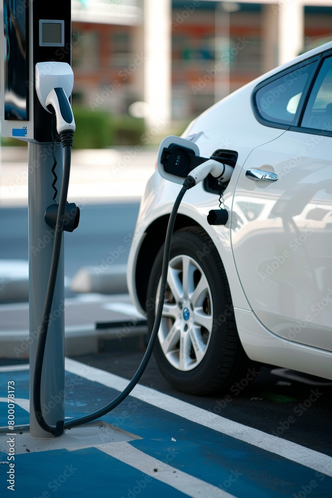 Electrical vehicle charging from a modern charging station