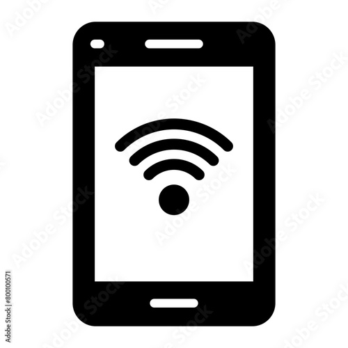 Wifi glyph icon