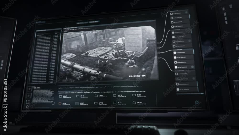 Computer Screen Shows Special Forces Soldiers Engaged In Battle. Special Forces Operation Monitoring System. Soldiers Battling Enemy Forces. Special Forces Soldier Injured In Battle. Intelligence Computer Screen Shows Special Forces Soldiers Engaged In Battle. Special Forces Operation Monitoring System. Soldiers Battling Enemy Forces. Special Forces Soldier Injured In Battle. Intelligence