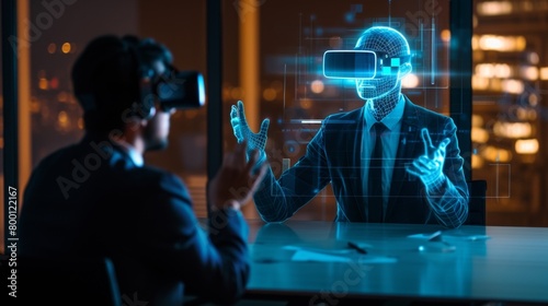 Telecommunication with VR technology