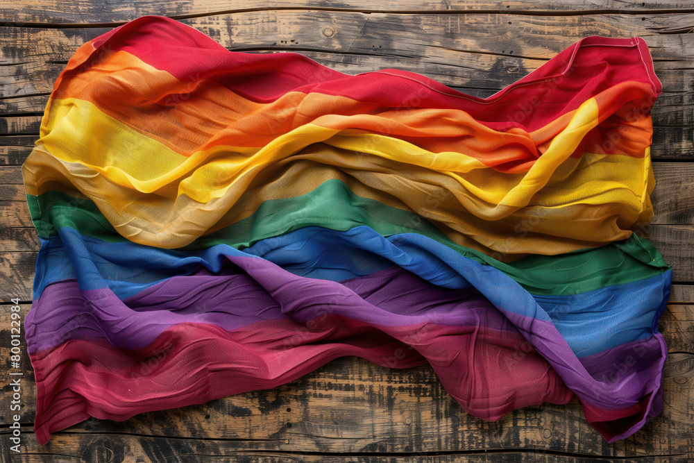 Pride Month, LGBTQ Greeting Card Background, Generative AI Pride Month, LGBTQ Greeting Card Background, Generative AI
