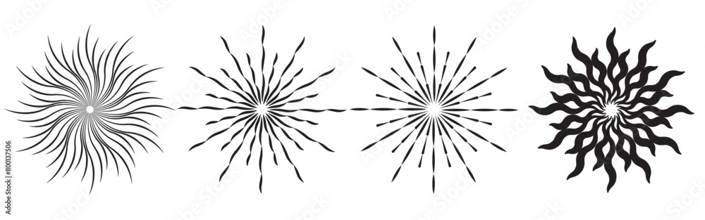 Set of sunburst element. Radial stripes. Collection of ray. Vector design element. Sunburst element radial stripes or sunburst backgrounds. Set of sunburst element. Radial stripes. Collection of ray. Set of sunburst element. Radial stripes. Collection of ray. Vector design element. Sunburst element radial stripes or sunburst backgrounds. Set of sunburst element. Radial stripes. Collection of ray.