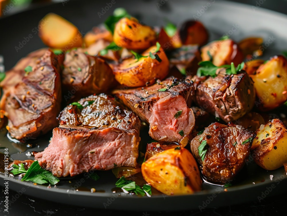 meat dish. meat dish.