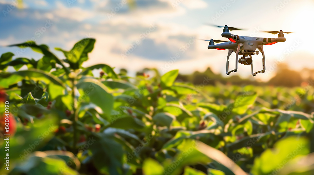 Autonomous drones inspecting and mntning agricultural crops to detect pests, diseases, and nutrient deficiencies early.