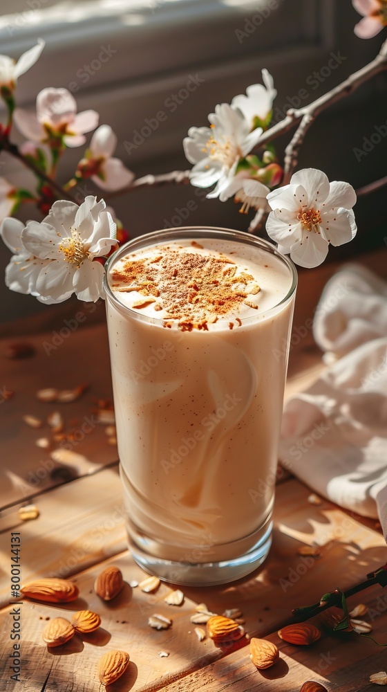 A tall glass of creamy almond milk is the perfect way to start your day. It's delicious, nutritious, and will keep you feeling full and energized for hours. A tall glass of creamy almond milk is the perfect way to start your day. It's delicious, nutritious, and will keep you feeling full and energized for hours.