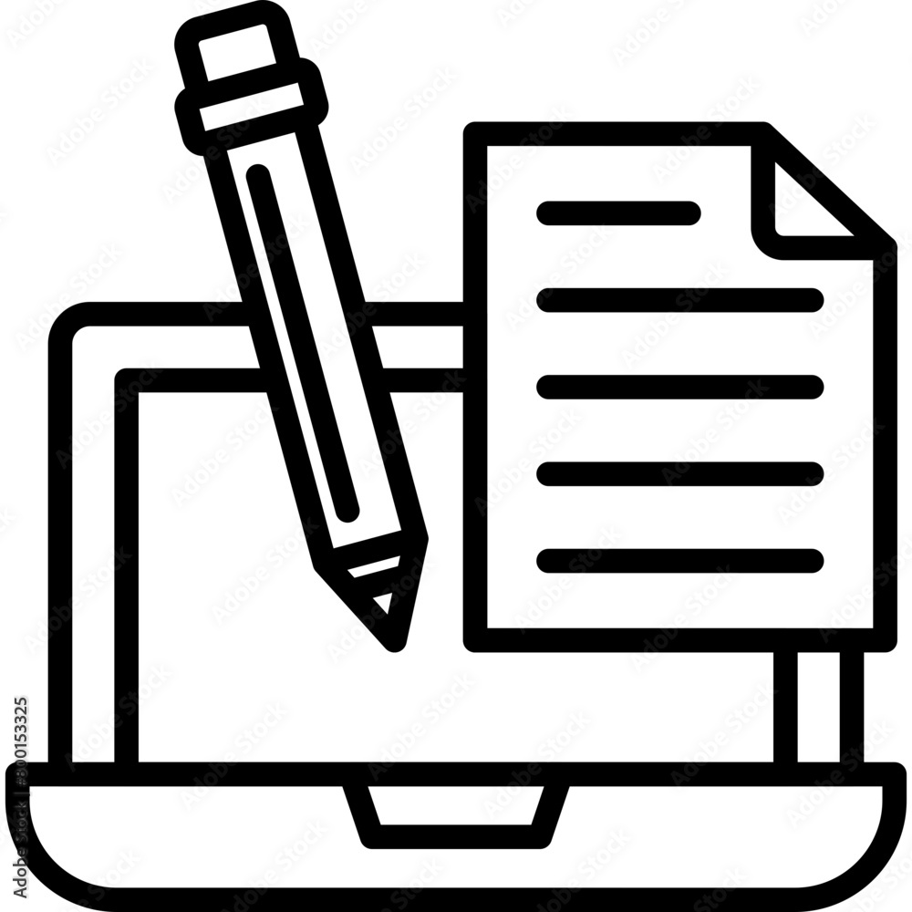 Content Writing Icon Content Writing Icon