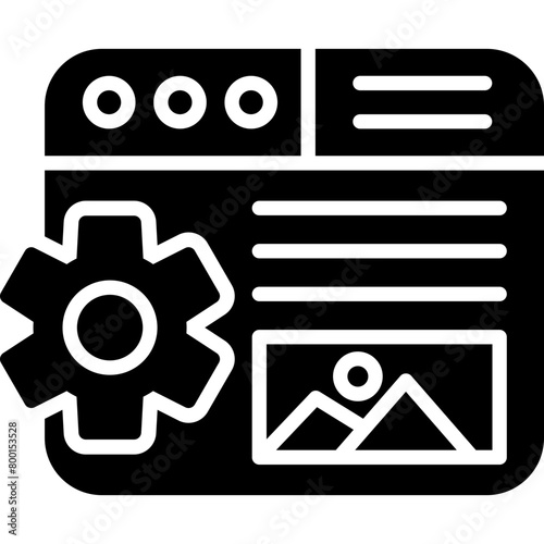 Content Management Icon