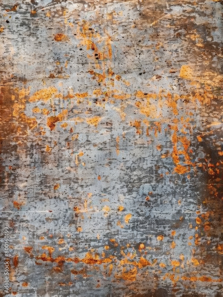 Weathered Concrete: A Grunge Abstract Background - Urban Decay: Damaged Wall Texture