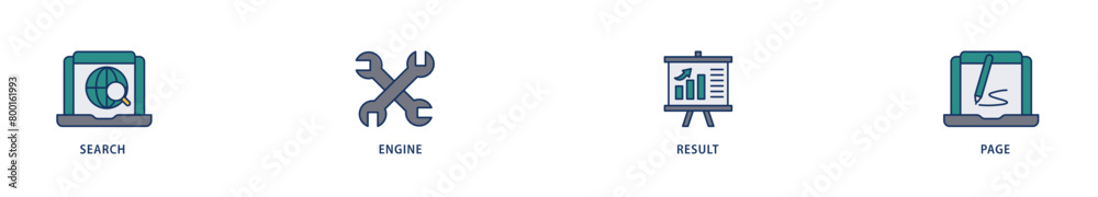 SERP icons set collection illustration of web search, computer, search engine, mobile search, page result, and statistics graph icon live stroke and easy to edit SERP icons set collection illustration of web search, computer, search engine, mobile search, page result, and statistics graph icon live stroke and easy to edit
