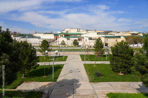 Khoja Doniyor (Saint Daniel) Park on the side of the Afrosiyab Hill in Samarkand, Uzbekistan photo