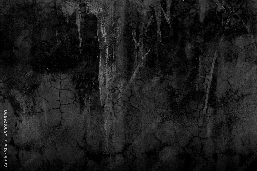Obraz premium Old wall texture smeared engine oil cement dark black gray background abstract grey color design are light with white gradient background.