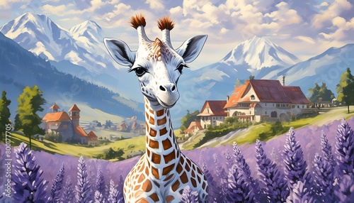 giraffe in the wild