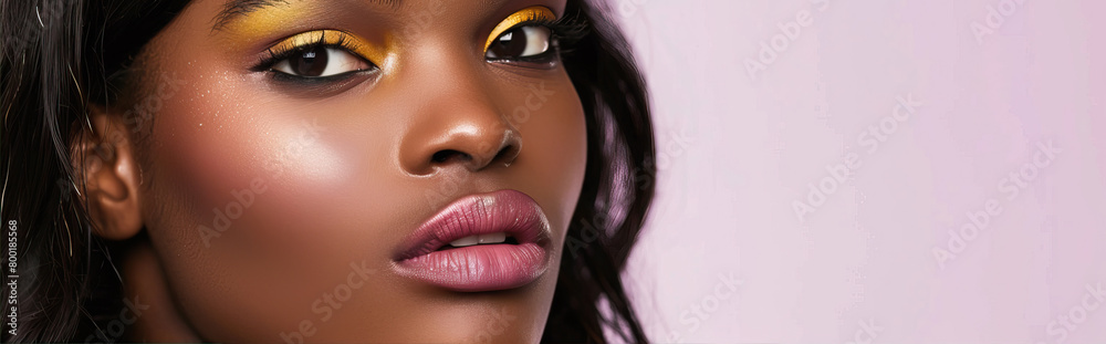 Close-up portrait of a model
Close-up portrait of a model