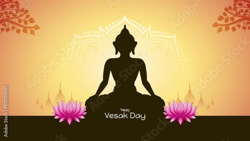 Animated Vesak Celebrations, Vesak Day, Budhha animation photo