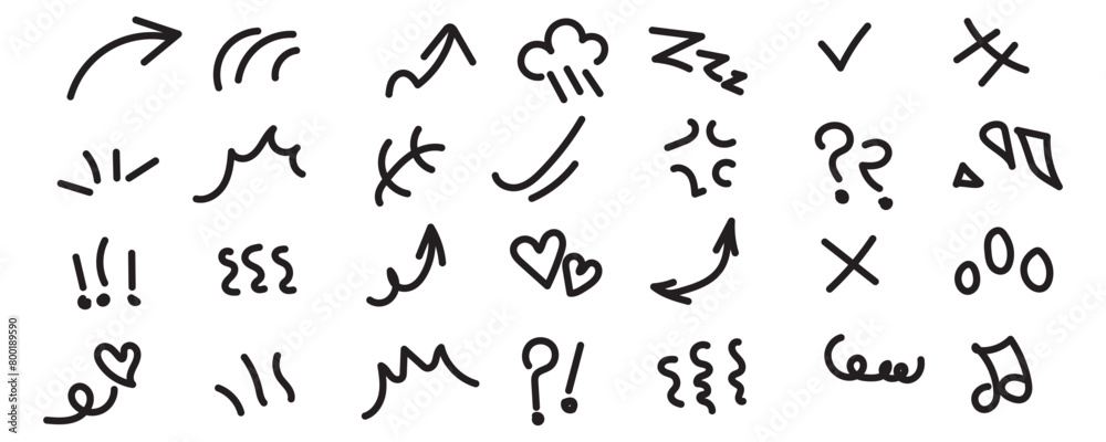 Sketch line arrow element, star, heart shape. Hand drawn doodle sketch style circle, cloud speech bubble grunge element set. Arrow, star, heart brush decoration. Vector illustration Sketch line arrow element, star, heart shape. Hand drawn doodle sketch style circle, cloud speech bubble grunge element set. Arrow, star, heart brush decoration. Vector illustration